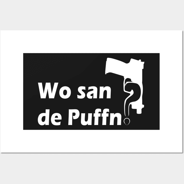 Wo san de Puffn? Wall Art by ScaarAT